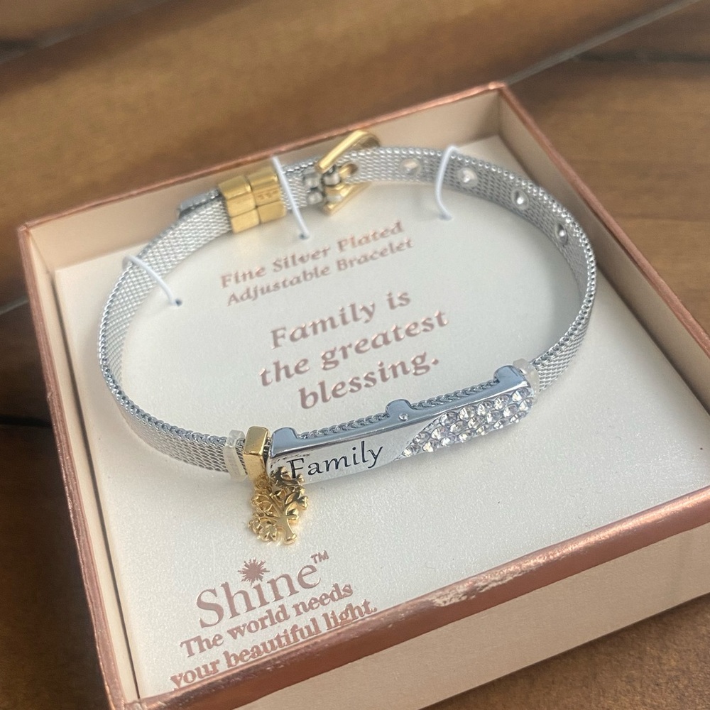 Shine Family Bracelet. Brand New in box